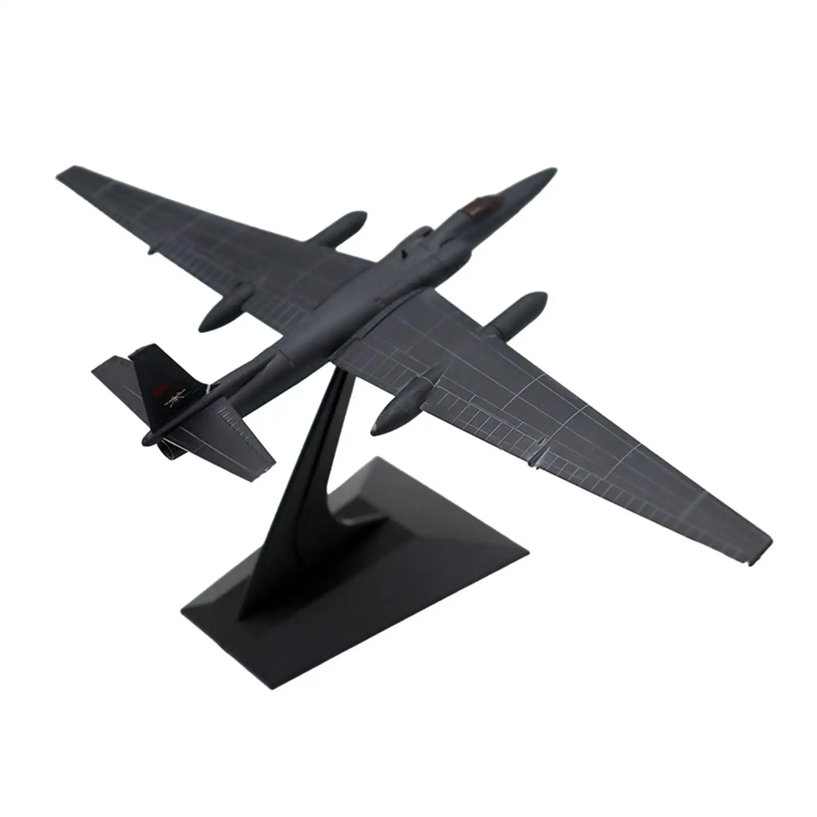 1:144 Scale Dragon Lady Plane Model Model Planes for Bedroom Office Shelf