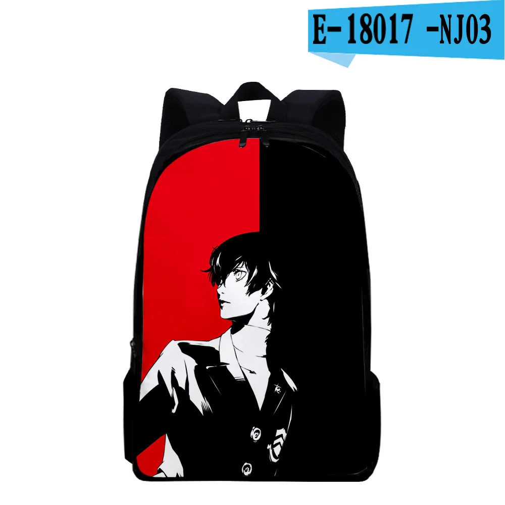 Classic Popular Peculiar PERSONA Notebook Backpacks pupil School Bags 3D Print Oxford Waterproof Boys/Girls Laptop Backpacks