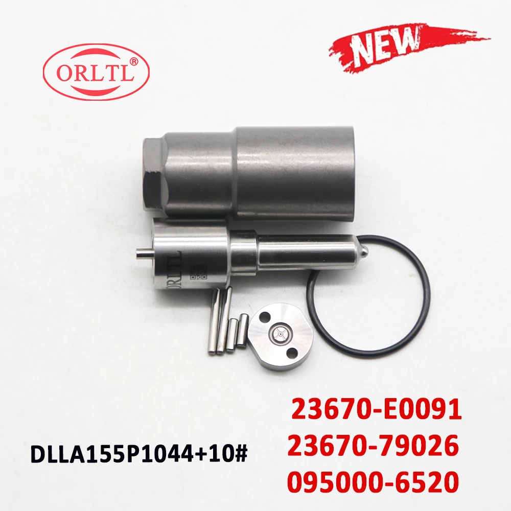 

23670-E0091 23670-79026 Injector Repair kits Nozzle DLLA155P1044 Valve 10# for 095000-6521 095000-6520 23670-78120 23670-7812