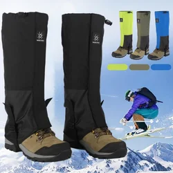 Winter Ski Gaiters Waterproof and Warm High-Tube Design Leg Covers Hiking Skiing Climbing Trouser Shoes Cover Durable Bandage