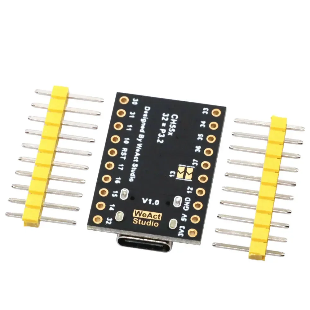 Compact CH552G USB-C Development Board – MCS51 Core for Arduino & 8051 Minimum System Projects