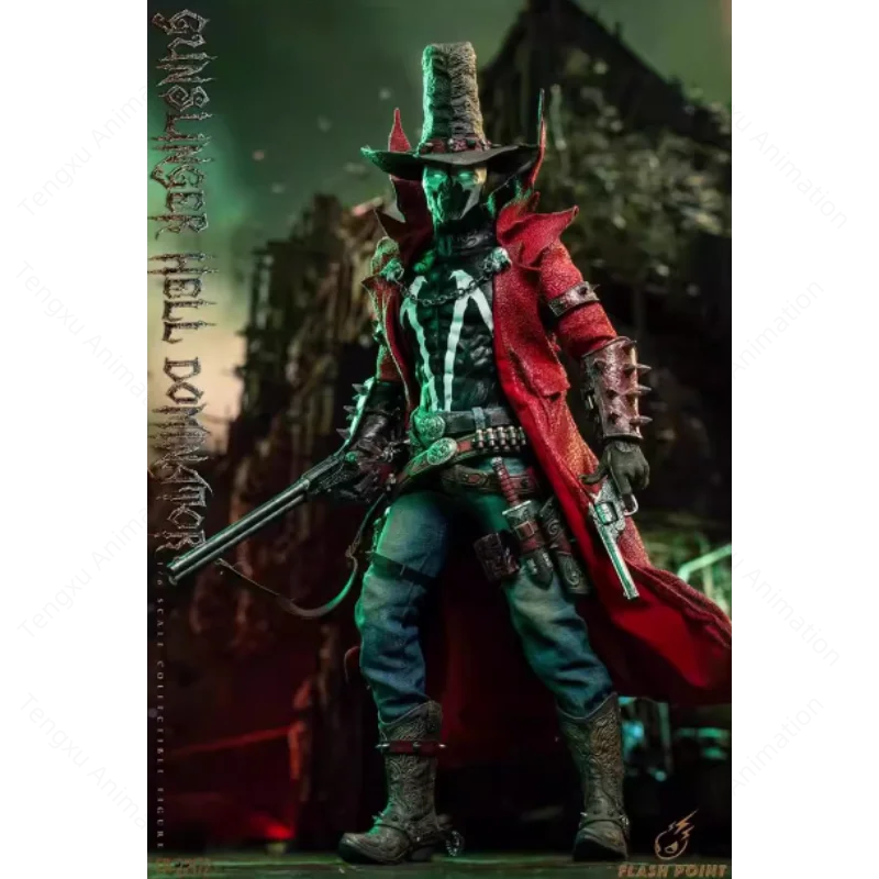 【즉시 배송】FP-22172 1/6 카우보이 헬 커맨더 스폰 슈퍼 히어로 솔저 12인치 풀 세트 액션 피규어 모델 선물