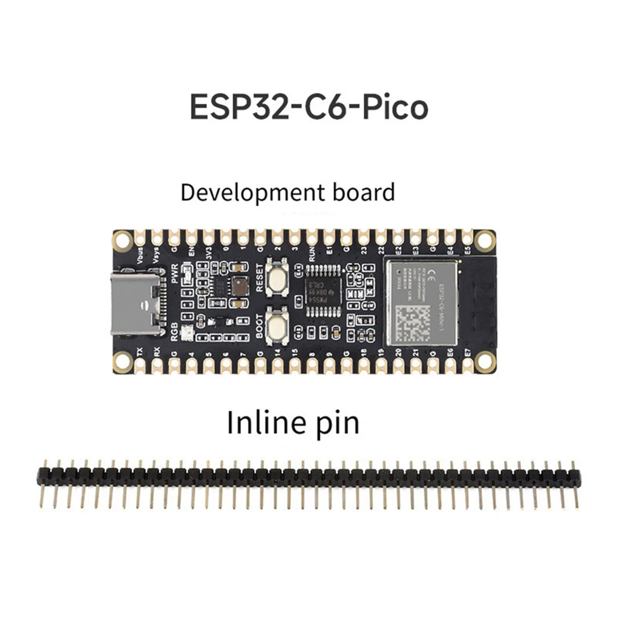 ATP-ESP32 C6 Development Board WiFi 6 Microcontroller ESP32 C6 MINI 1 Module Ondersteunt voor ESP IDF