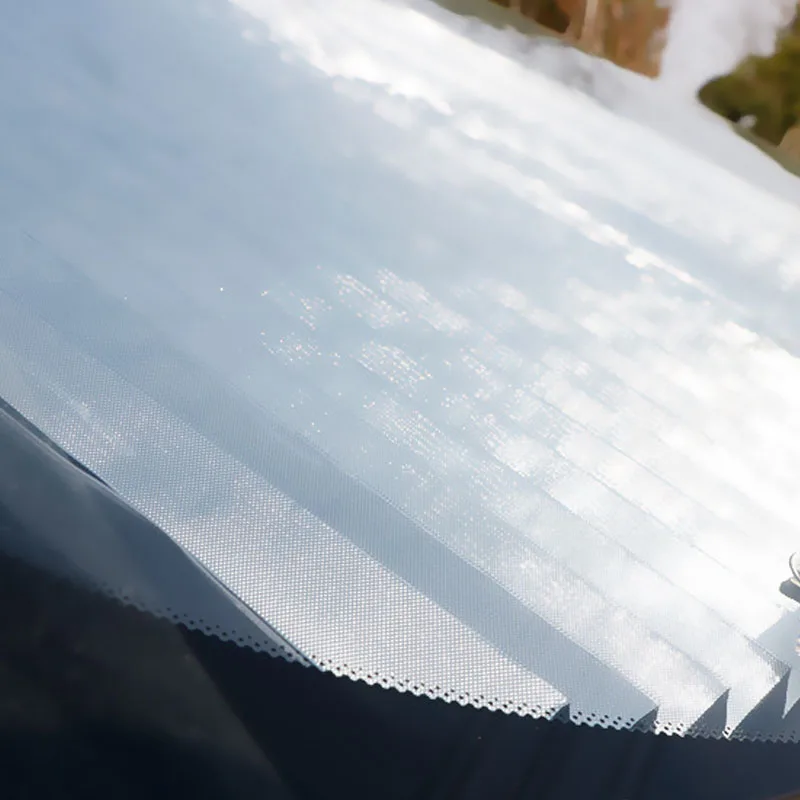 Auto Retractable Thermal Insulation Sunshade for Summer Automatic Folding Sunshade for Car Interior General Motors Rear Sunshade