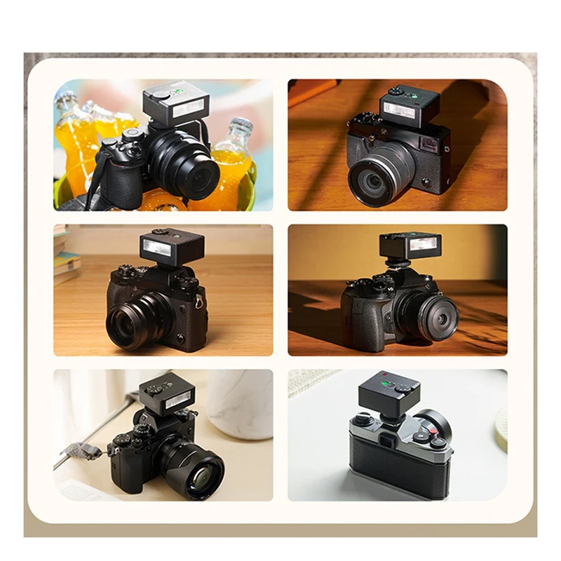 Mini câmera Flash Speedlite Hot-IM30 para câmeras DSLR Ricoh GR3 - compacto e poderoso