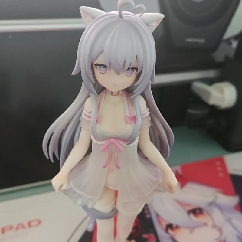 

1/7 Star Radish Pavilion Our Cat-Chan Nuomimi Glutinous Rice Mi Touch Feeling Paint Figures Anime Models Toy Doll Gift In Stock