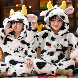 Cow pyjamas child sale