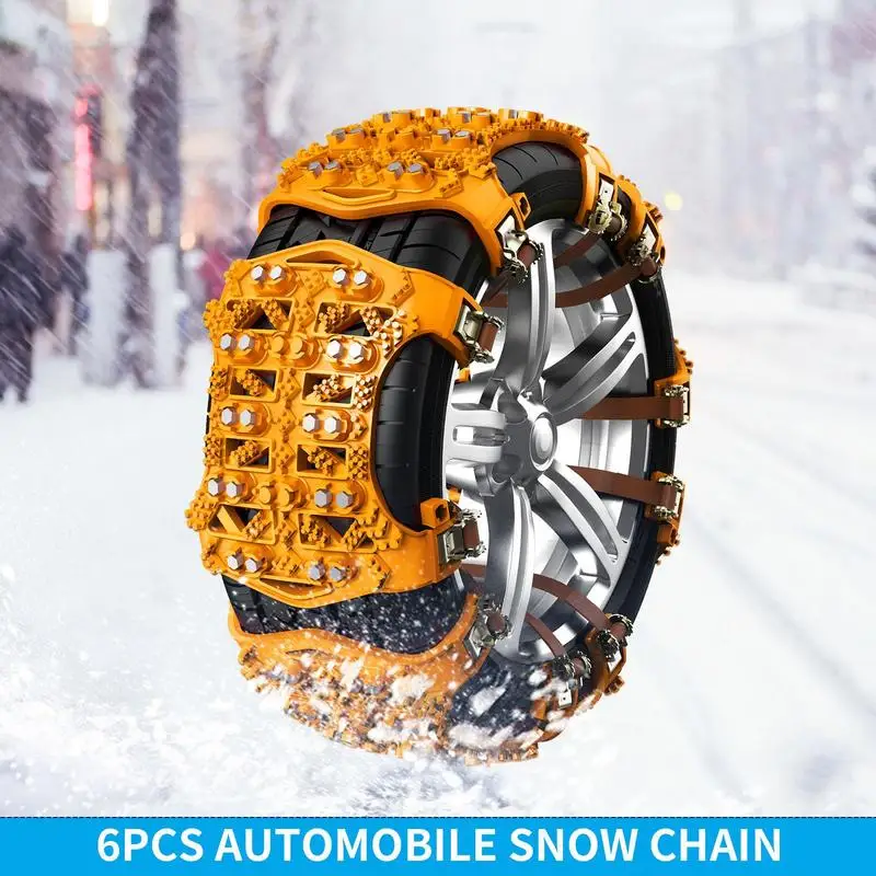 

Security Chain For Car SUV Widen And Thicken Snow Chains Safe Driving Tools For Different Terrain Sand Land Muddy Land Climbing