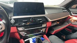 Air Conditioning Climate Board For BMW 5 Series F10 F18 M5 2011-2017 Update to G38 LCD Touch climate Control Screen Air Outlet