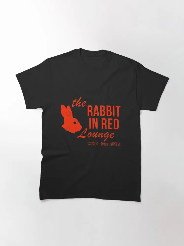 The Rabbit in Red Lounge, horrormovies, pumpkin halloween, nightmare, halloween movie Classic T-Shirt