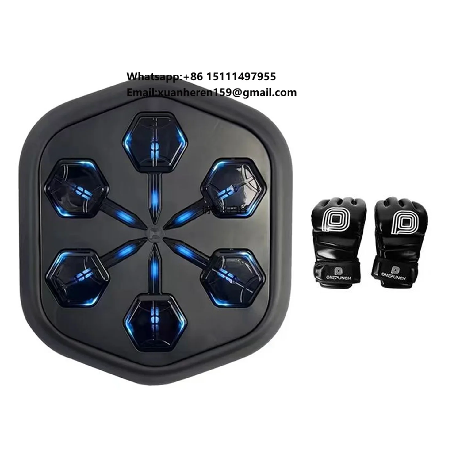 RS ONEPUNCH New Upgraded Wall Mounted Smart Electronic Boxing Equipment Music Punching Machine Boxing Target