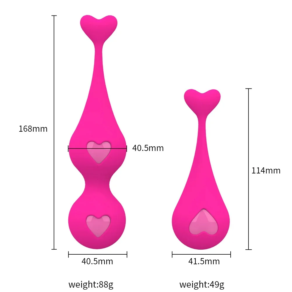 Female Silicone Kegel Balls G-Spot Massager Women's Vagina Trainer Pelvic Floor Exercises Vagina Balls Shrinking Ball Anal Beads - view 3