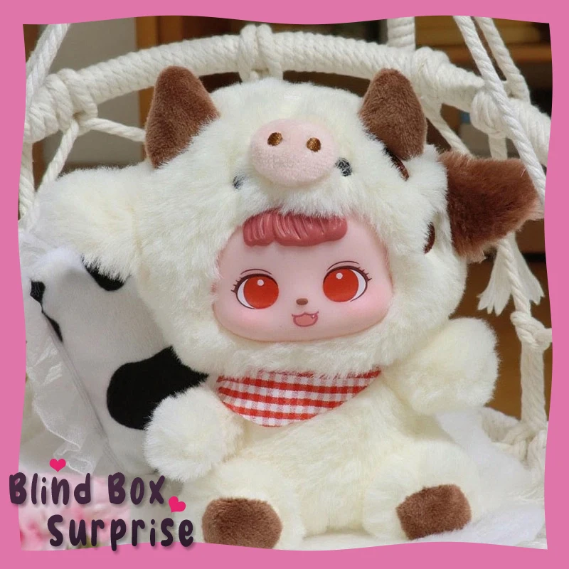 

Оригинальный XIVO Q-Kid Forest Fantasia Series, плюшевая виниловая слепая коробка, милое животное, детский сад, настольное украшение, детские игрушки, подарок