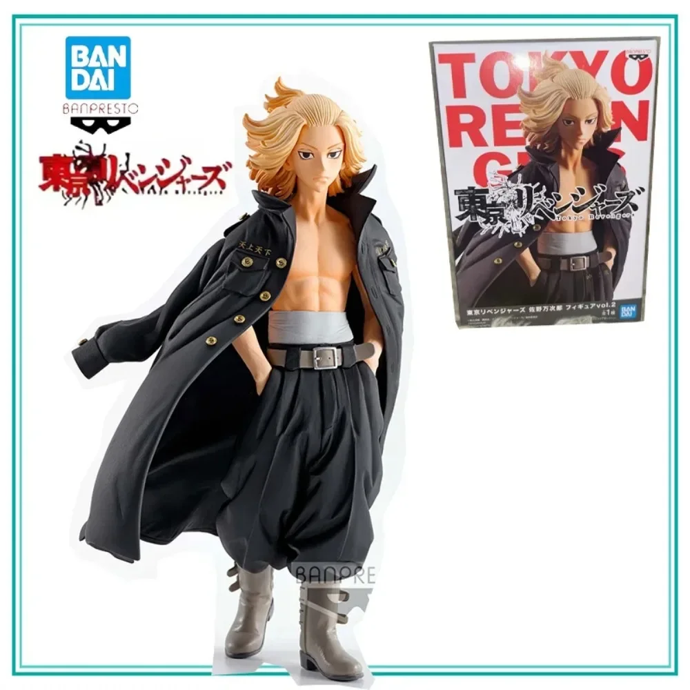

In Stock Original Genuine Tokyo Revengers Mikey Manjiro Sano Bandai Anime Model Toys Action Figure Gifts Ornaments Boys Kids WY