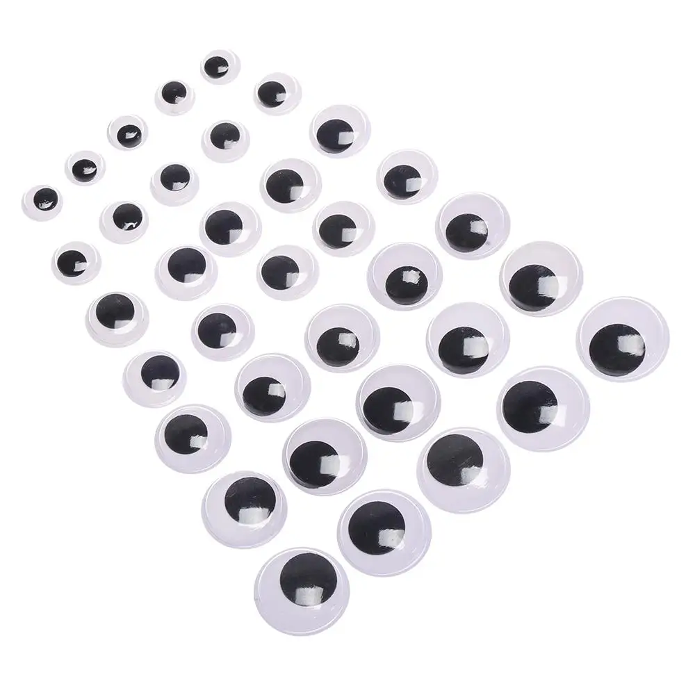 100 PCS Puppet Making DIY Craft Not Self-adhesive Creative gift Doll Accessories Dinosaur Eye Doll\'s Eyes