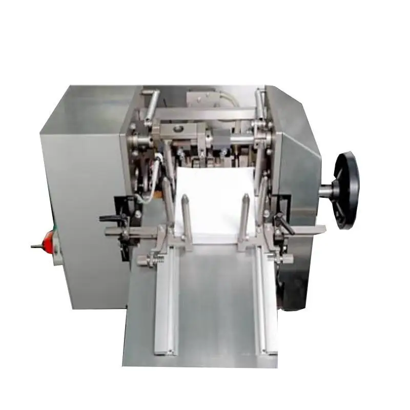 High Effciency High Accuracy High Quality Leaflet Folding Machine for Paper with EC ISO