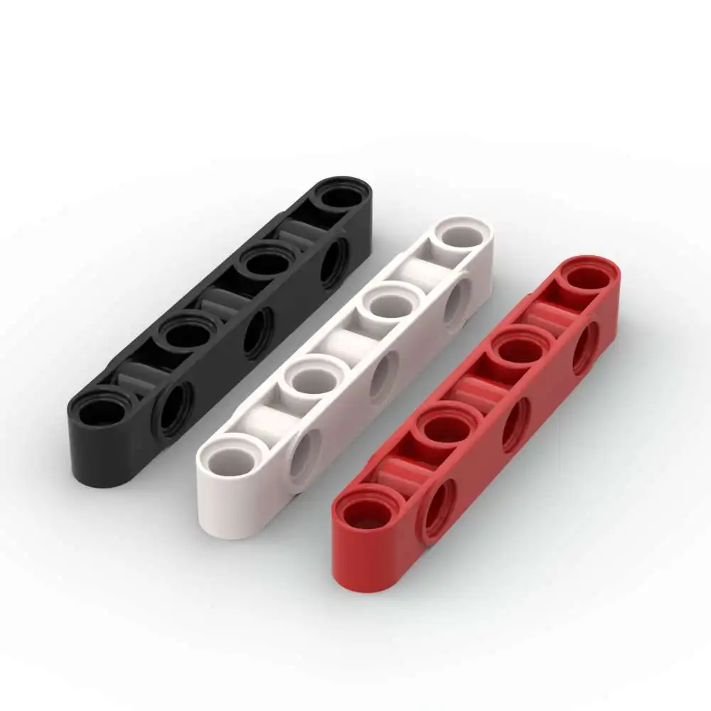 MOC 10PCS 2391 Modified Perpendicular Holes Thick 1x7 Building Blocks House Liftarm Part Bricks Particle DIY Toys Children Gift