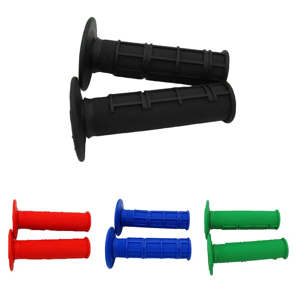 Motorcycle Rubber Grips 22mm Hand Grips Modification Parts Handlebar Equipment for Motorbike Riding Comfort