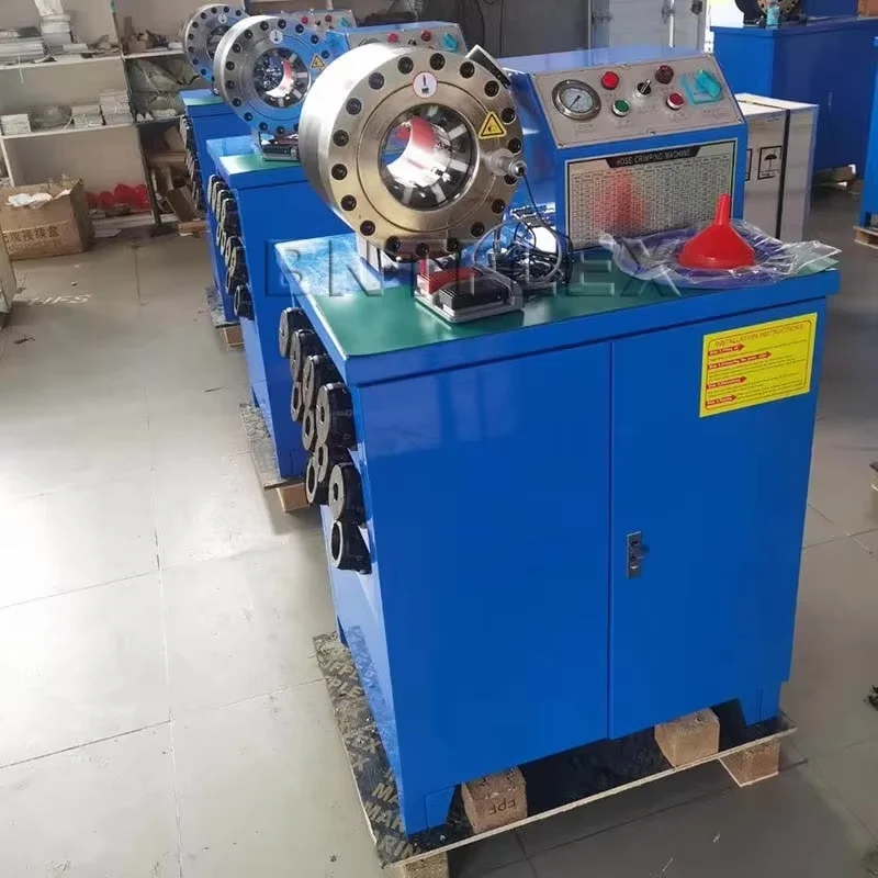 Used BNT50 Mobile High-Pressure Hydraulic Rubber Crimp Hose Fittings Machine for Sale Pump as Core Component