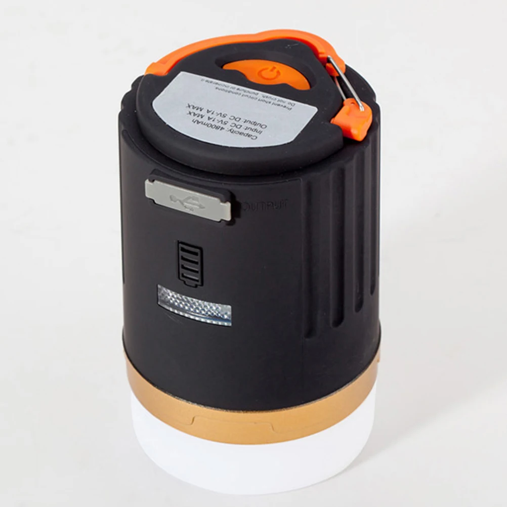 1Set Lampu Camping LED Multifungsi Tahan Air Dapat Diisi Ulang dengan Penutup Lampu Buram dan Remote Control untuk Aktivitas Luar Ruangan dan