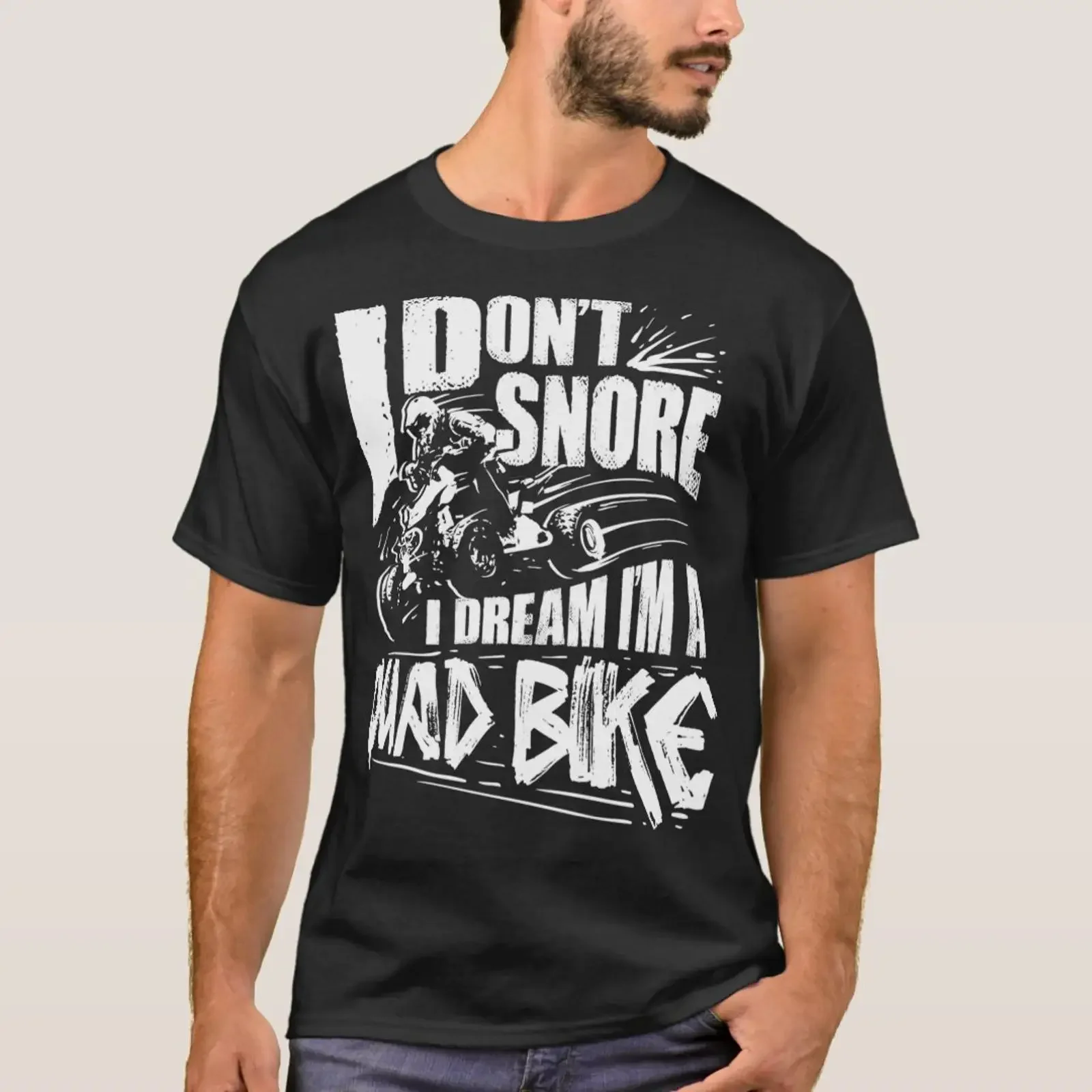 Fun ATV Rider Four Wheeler Quad Bike T Shirt vintage Washed Top For Everyday Wear streetwear Comfortable Slightly fashion
