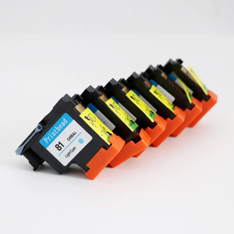 رأس الطباعة 81 مناسب لطابعات التنسيقات الكبيرة HP Designjet 5000/5000PC/5500/5500PS ويمكن أن تحل محل رؤوس الطباعة
