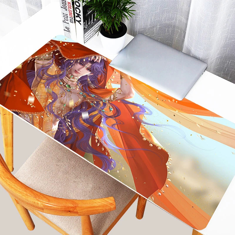 Mouse Pad Gamer Anime R-rafayel Desktop Mouse Mat Laptop Gaming Accessories Keyboard Pad Office PC Love And D-deepspace Mousepad