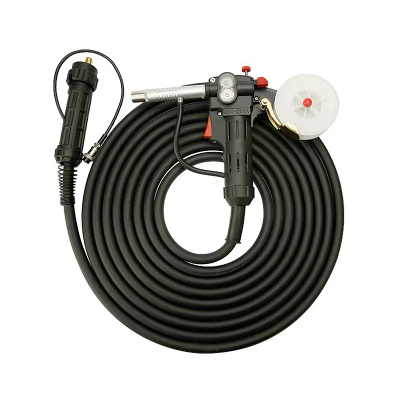 Gas-shielded welding torch drawing welding torch second-guarantee  machine European interface torch NBC200A