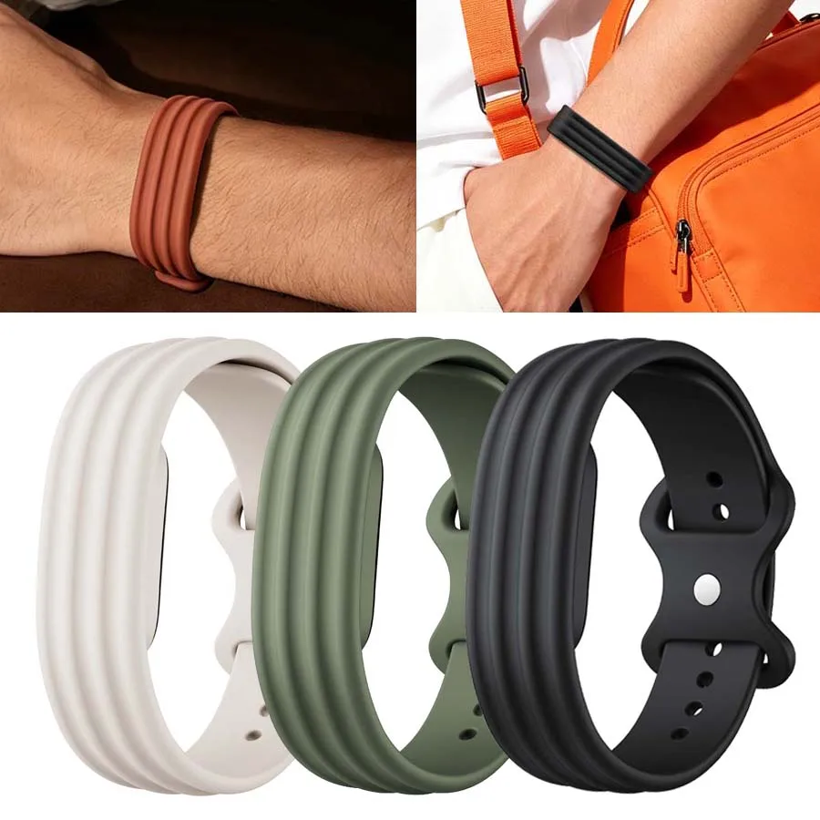 

Watch Strap For Google Fitbit Air Silicone Replacement Wristband Bracelet For Fitbit Air Smart Watch Band Correa Accessories