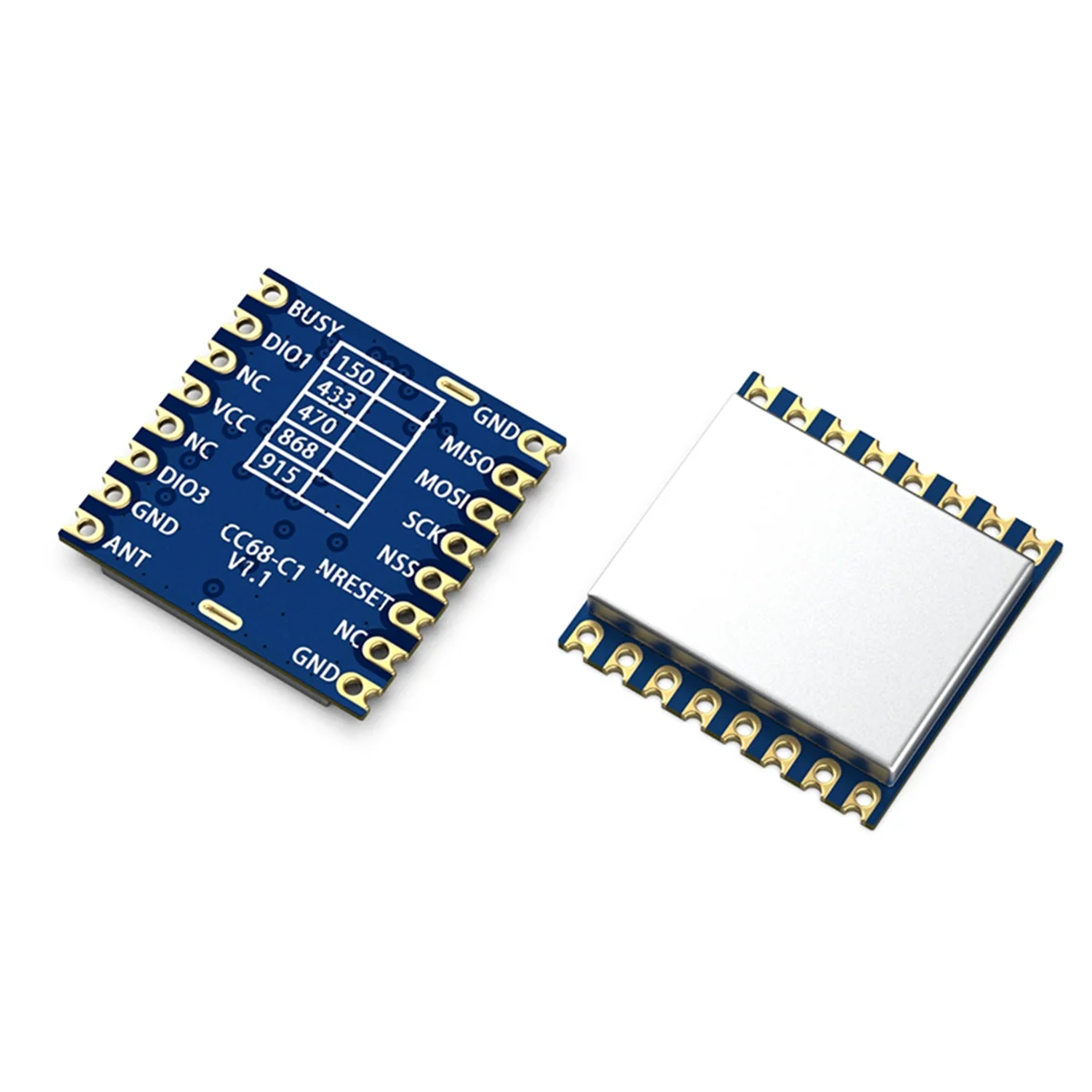 150 mhz CC68-C1 LLCC68 Moduł LoRa160mW 5KM Pełny zamiast LORA1262/LORA1268