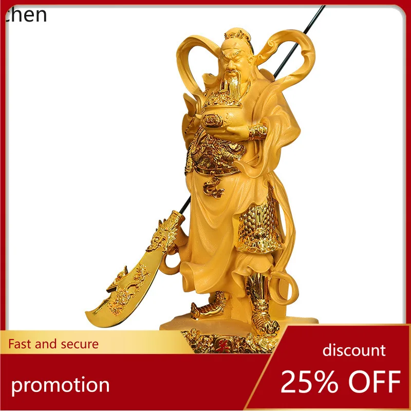 

Cz1 guan gong statue ornaments for home worship statue wu god of wealth guan erye buddha statue god of wealth