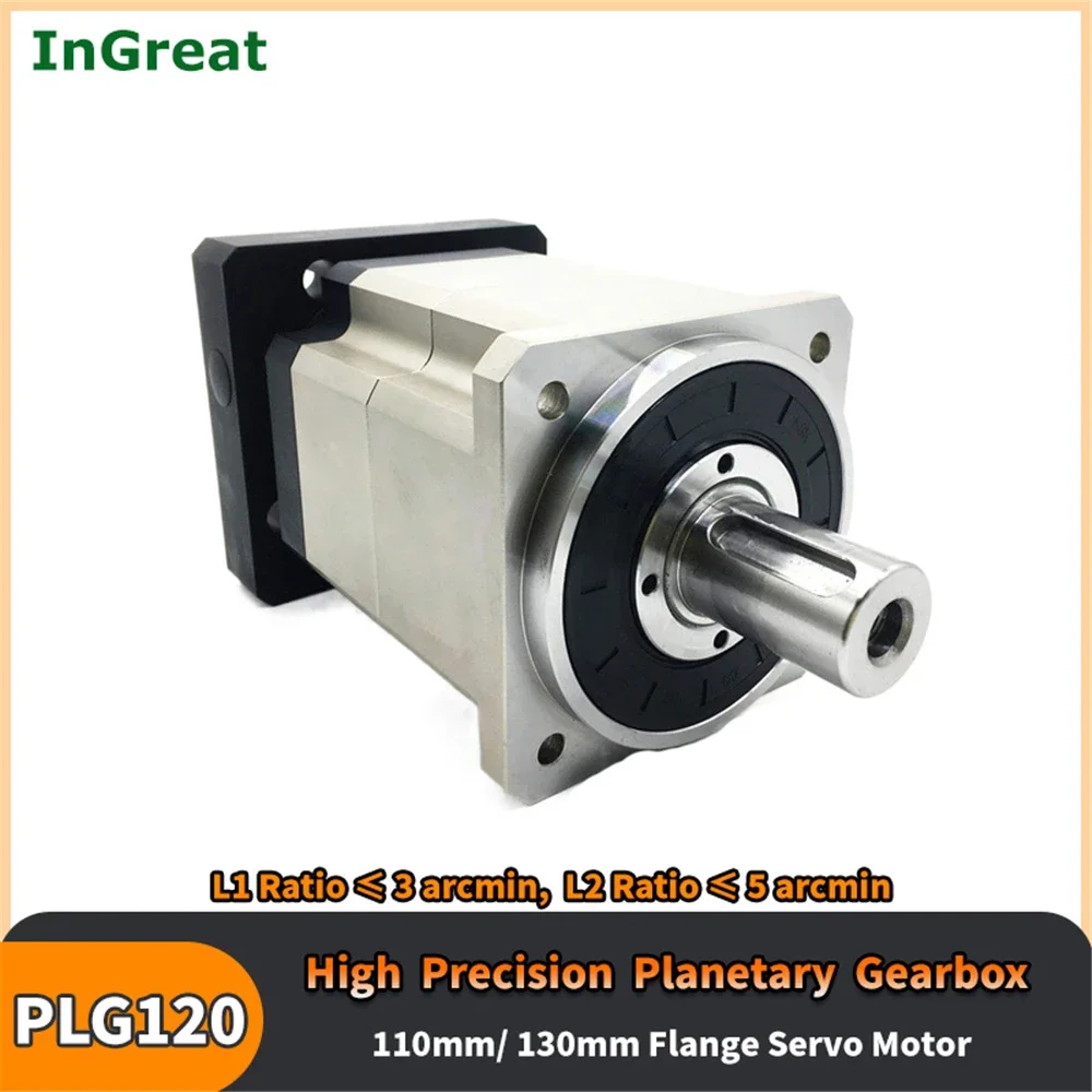 servo motor gearbox planetary reducer helical gear precision velocidade reducer para 110 130 servo printing maquinas texteis 12kw3kw 01