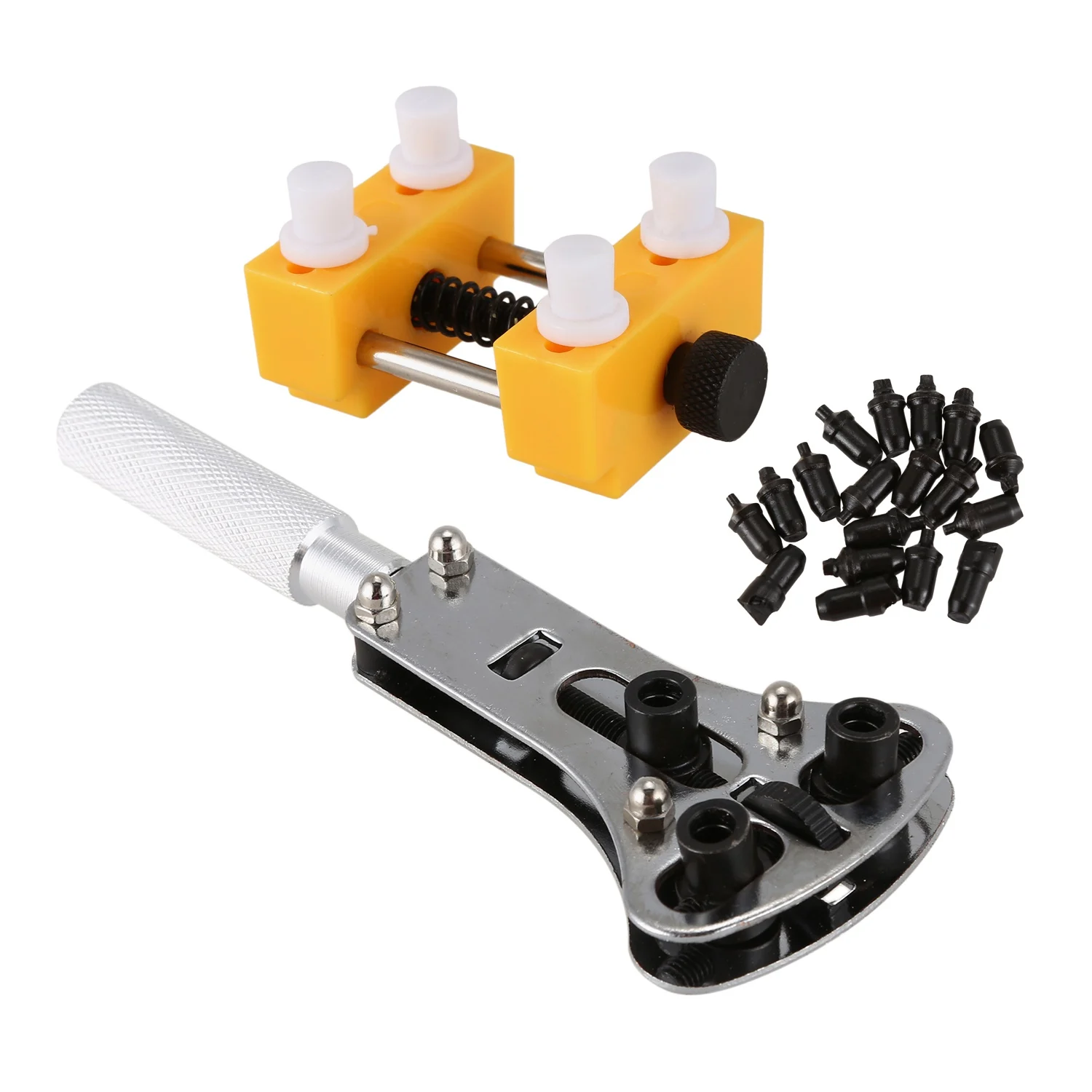 Adjustable Watch Case Removal Mount Three-Claw Open Cover Set Watch Repair Kit