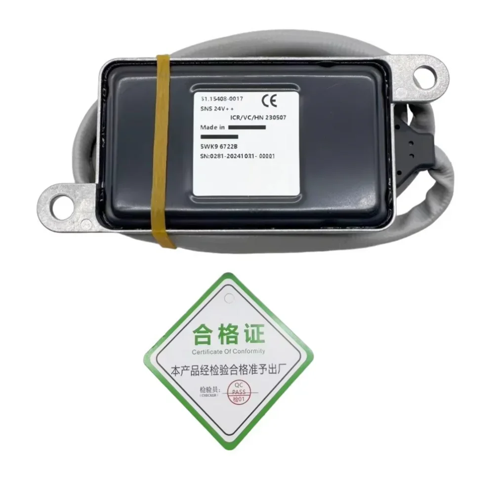 

New IN stock 5WK96722B Nitrogen Oxide Sensor 154080017 High Quality Nitrogen Sensor Application Truck Parts Nox Sensor