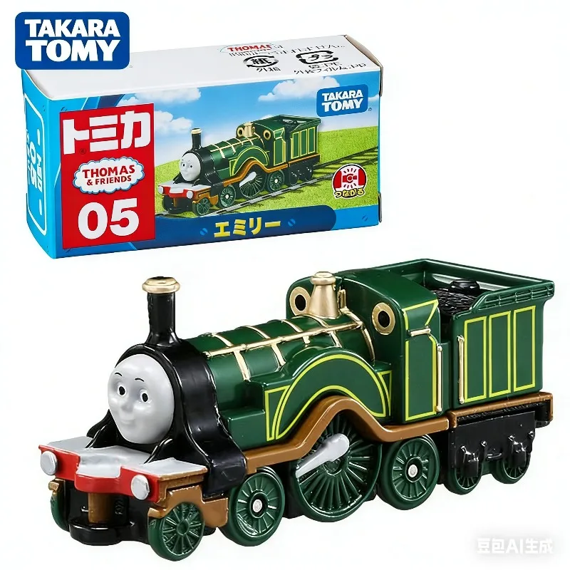 

TOMICA Thomas and Friends 05 Эмили Томас, миниатюрная модель поезда из сплава, игрушка в подарок для мальчиков на праздники.