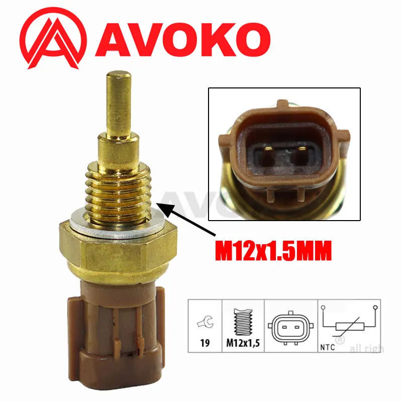

M12x1.5mm Oil temperature NTC sensor 22630-AA140 For Suzuki Swift 1.2 4x4 SX4 Alto Vitara Jimny Ignis 98- 13650-73H00
