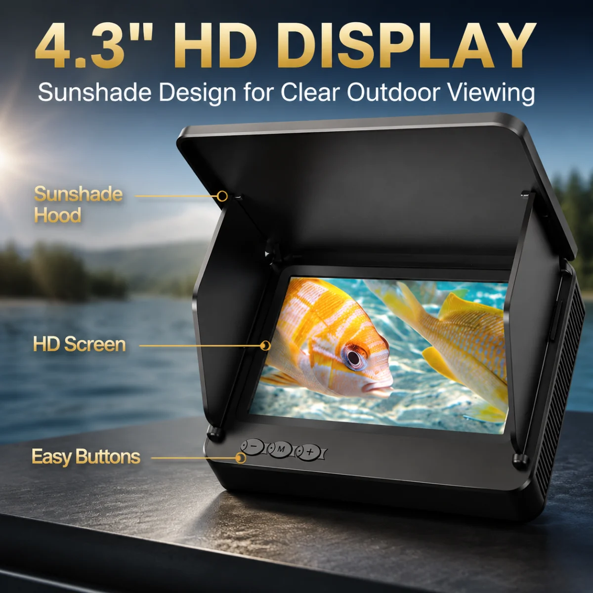 Cámara Subacuática para Pesca, - Fishing Depth Finder reseña y precio