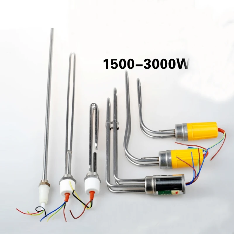 220V 1500w 2000w 3000 vacuum tube solar water heater with temperature control
