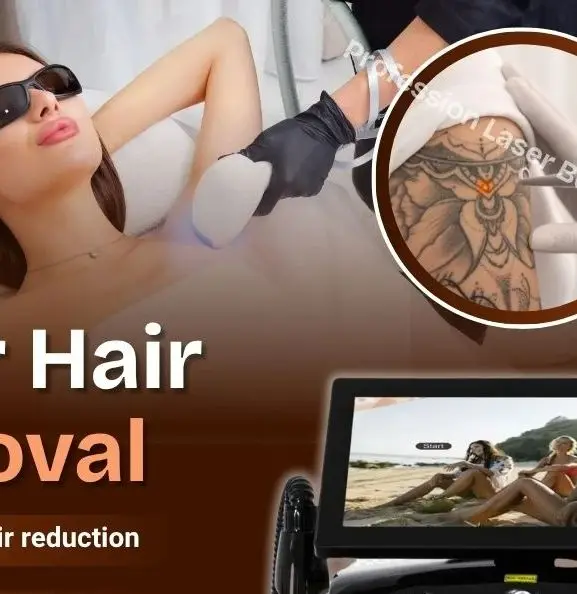 

2 in 1 Diode Laser Hair Remova Ice Painless Alexandrite Picosecond Laser Tattoo Removal Multi-function cooling system beauty