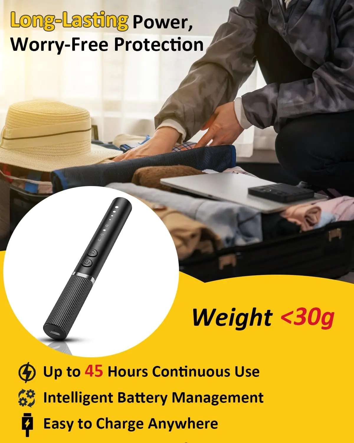 TINSOL Detektor Kamera Tersembunyi Perangkat Pelacak GPS Detektor Perangkat Mendengarkan Rekaman Detektor Kamera Bugging Tersembunyi Mobil Hotel