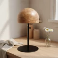 Wood W Black Base