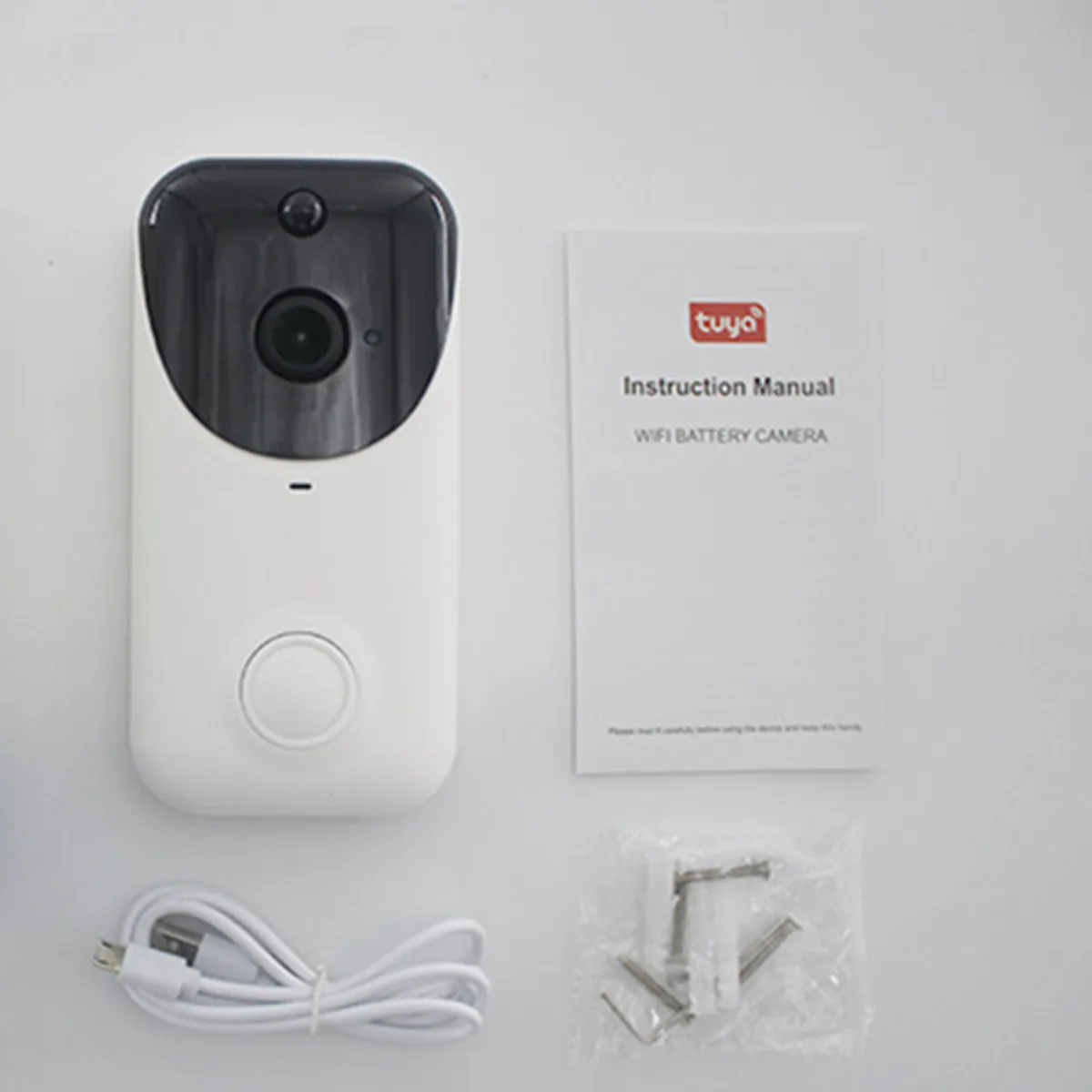 

2MP 1080P Tuya APP WIFI IP дверной звонок с питанием от аккумулятора видеодомофон домофон визуальный глазок с внутренним звонком