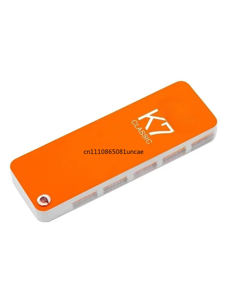 K7 Color Card Raul International Standard General Printing Paint To Decorate Clothing Color Match Gb Color Sample Card