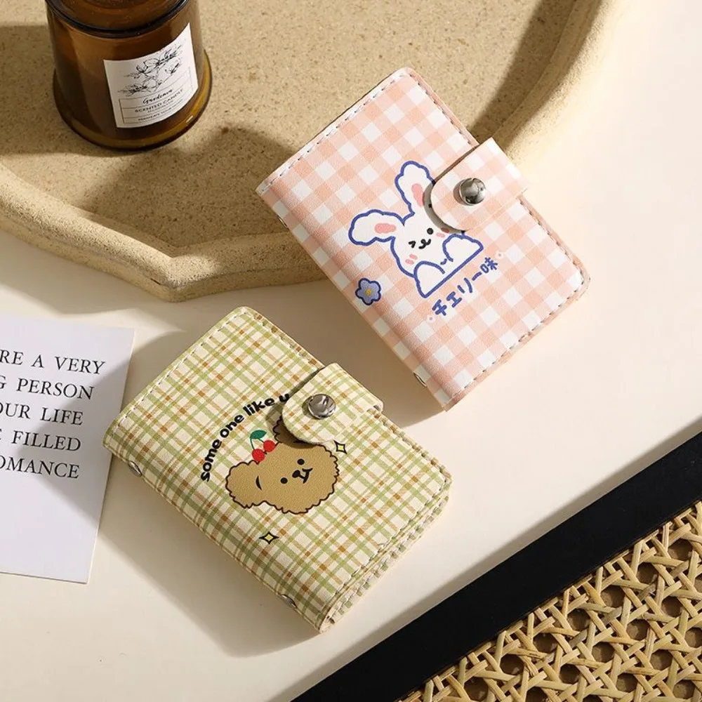 

Cartoon Animals ID Cards Holder Ultrathin Multi-card Bit Hasp Multi-Slot Card Bag Waterproof Durable Bank Credit Card Organizer