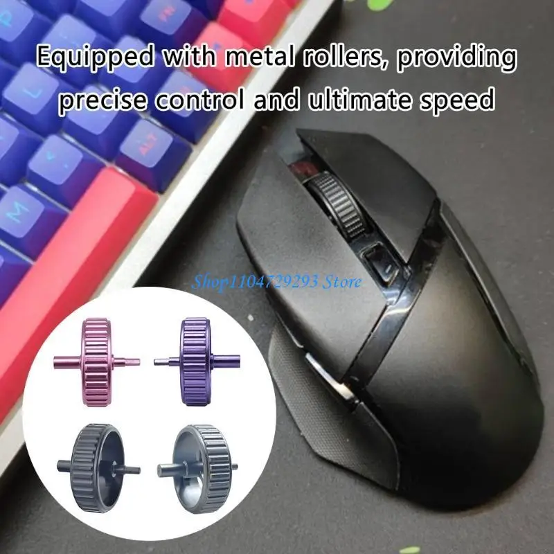 

Y2GD Metal Mouse Scroll Wheel Enhances Gaming For Basilisk 3 X HyperSpeed Mouse