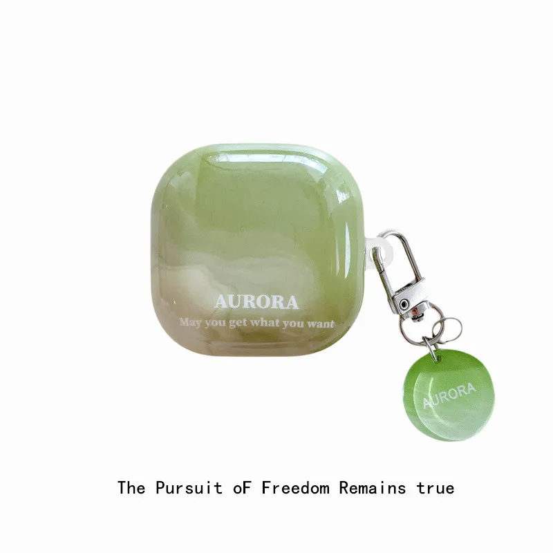 حافظة لهاتف Samsung Galaxy Buds Core / Buds FE، حافظة لطيفة على شكل سوار ساحرة Samsung Galaxy Buds2 Pro، حافظة ناعمة شفافة