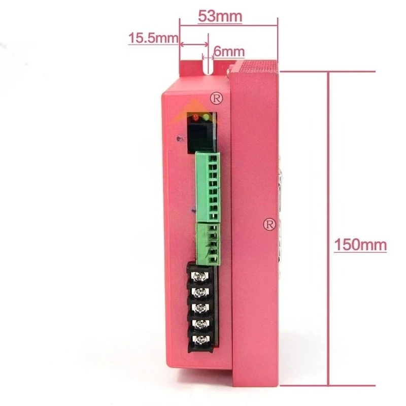 1.1KW DC Brushless Driver ZM-7205A Governor Controller 5A Current Voltage 220