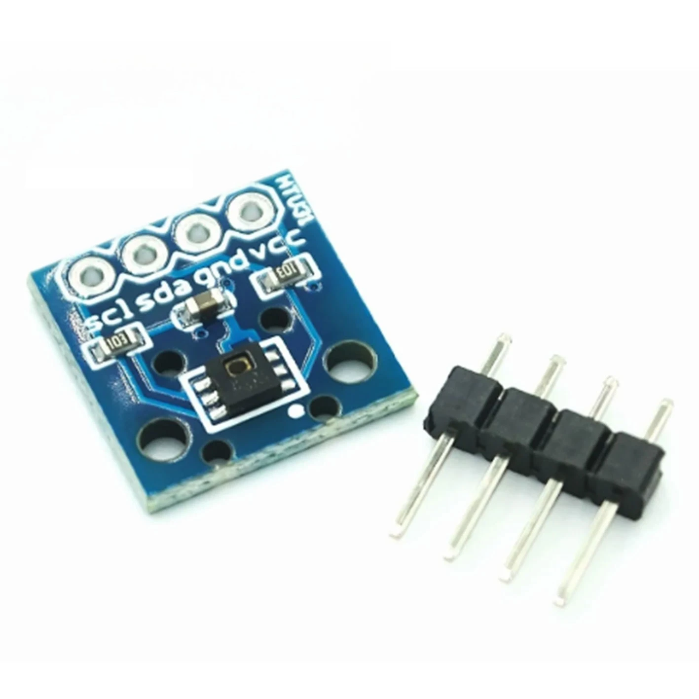 modulo-sensor-de-temperatura-e-umidade-de-alta-precisao-htu31-interface-i2c-24‑55v-dc-0‑100-rh-umidade‑40~125-℃-para-projetos-diy-com-arduino