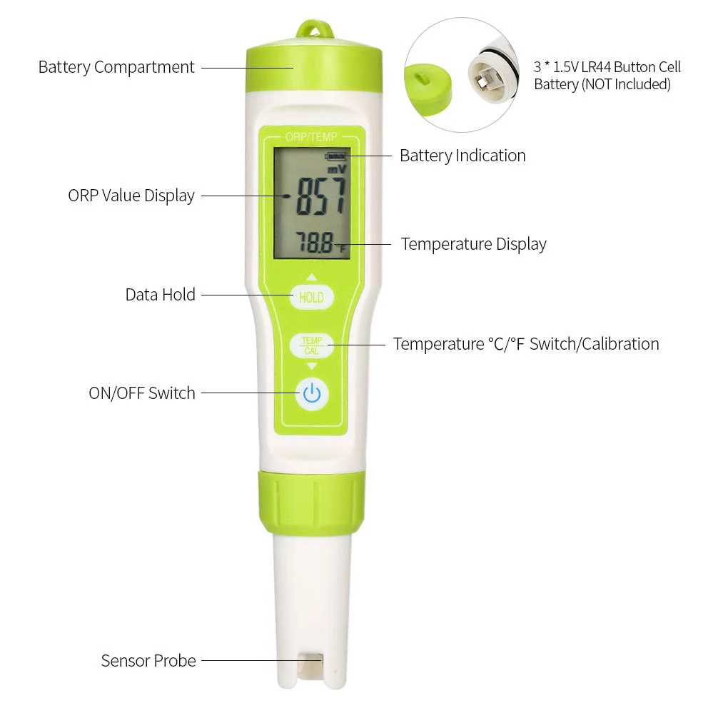 portable Automatic calibration orp meter