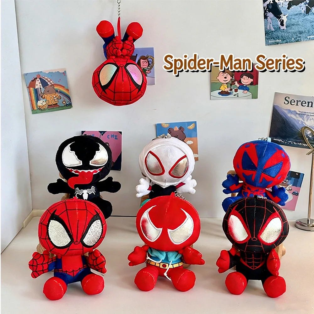 

Коллекционная фигурка Человека-паука Marvel (слепая коробка), модная игрушка, милые аниме-фигурки, украшение для рабочего стола, таинственная коробка, праздничный подарок-сюрприз